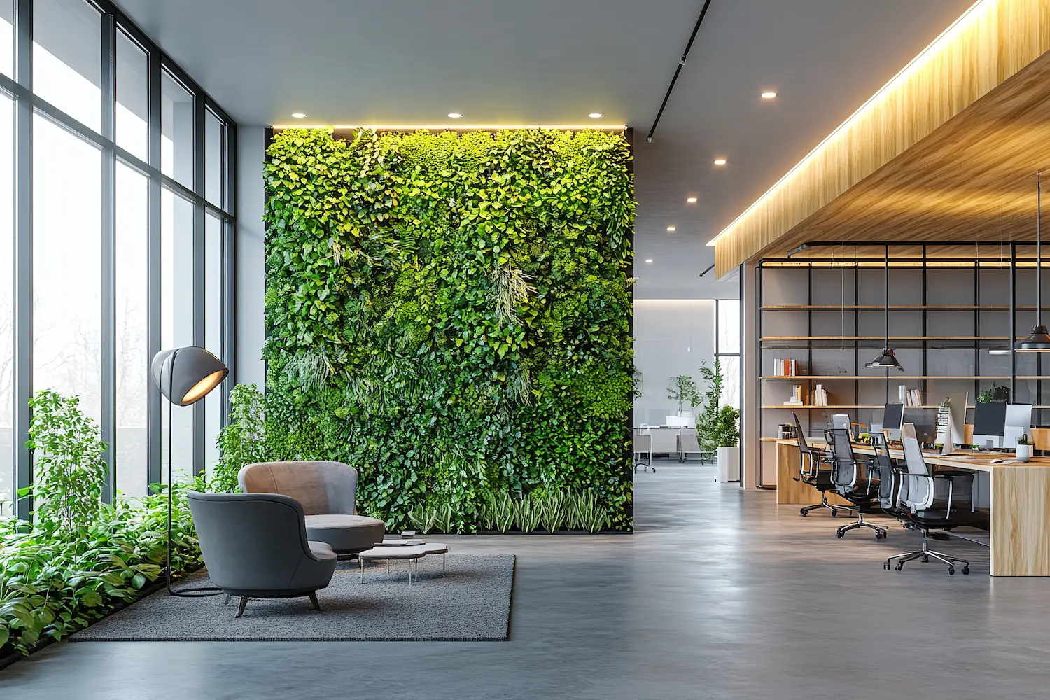 plantes intérieures bureaux Genève